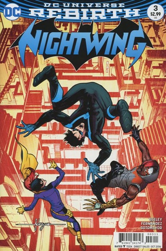 Cover of Nightwing (Vol 3) #3. One of 250,000 Vintage American Comics on sale from Krypton!
