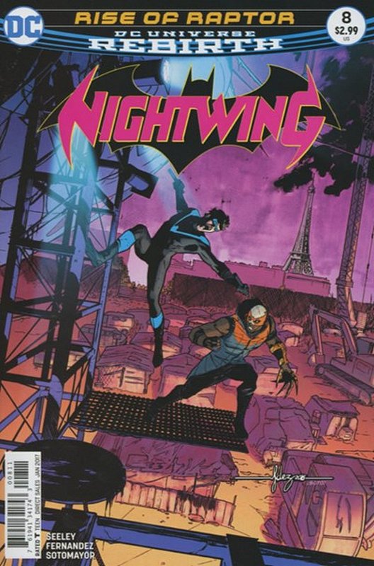 Cover of Nightwing (Vol 3) #8. One of 250,000 Vintage American Comics on sale from Krypton!