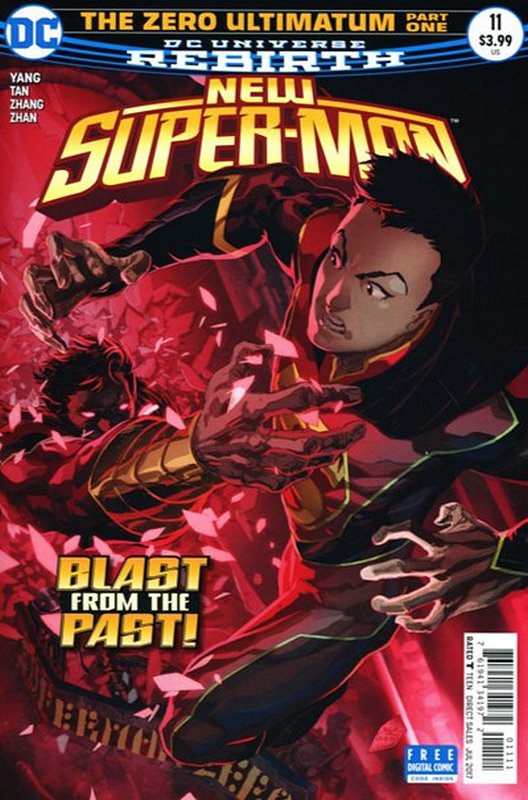 Cover of New Super-man (Vol 1) #11. One of 250,000 Vintage American Comics on sale from Krypton!