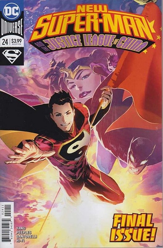 Cover of New Super-man (Vol 1) #24. One of 250,000 Vintage American Comics on sale from Krypton!