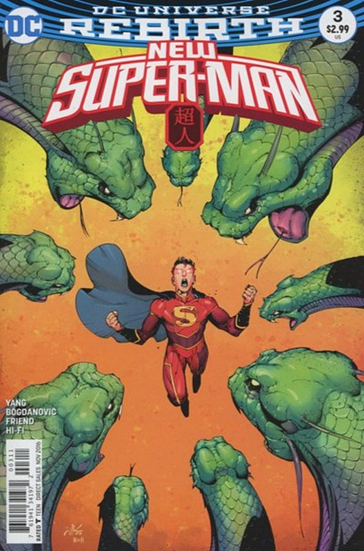 Cover of New Super-man (Vol 1) #3. One of 250,000 Vintage American Comics on sale from Krypton!