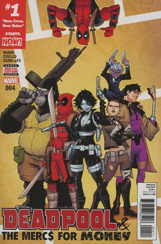 Cover of Deadpool & Mercs for Money (Vol 1) #4. One of 250,000 Vintage American Comics on sale from Krypton!