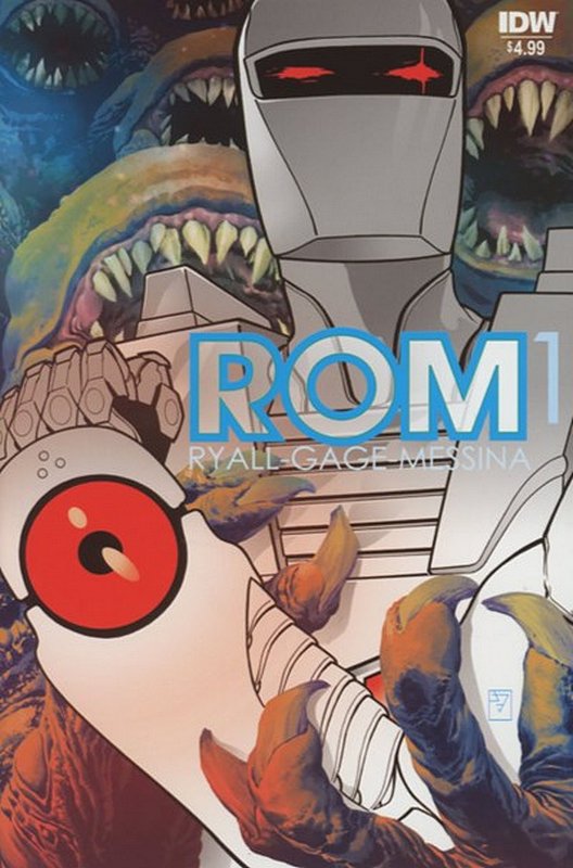 Cover of Rom (IDW) (Vol 1) #1. One of 250,000 Vintage American Comics on sale from Krypton!