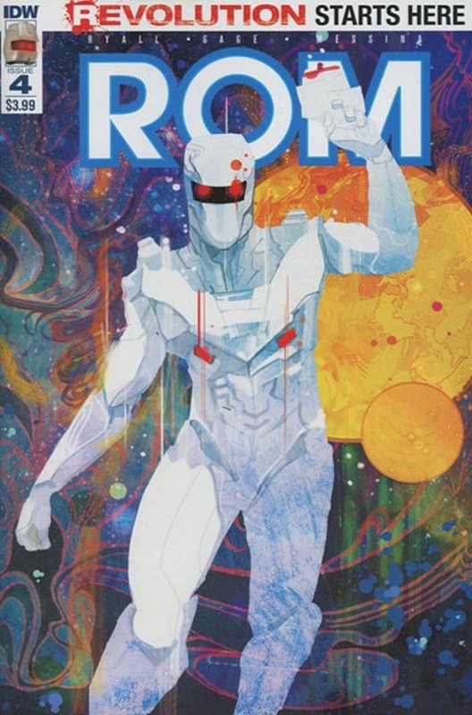 Cover of Rom (IDW) (Vol 1) #4. One of 250,000 Vintage American Comics on sale from Krypton!