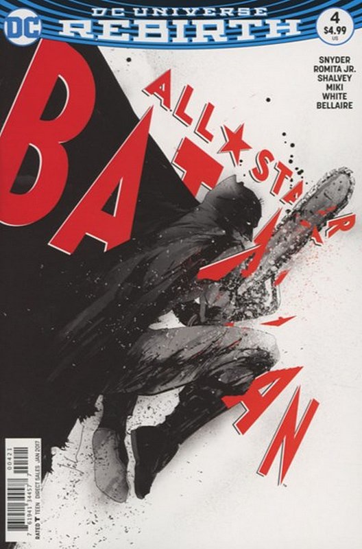 Cover of All-Star Batman (Vol 1) #4. One of 250,000 Vintage American Comics on sale from Krypton!