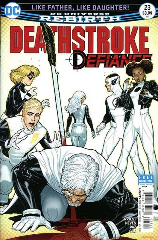 Cover of Deathstroke (Vol 4) #23. One of 250,000 Vintage American Comics on sale from Krypton!