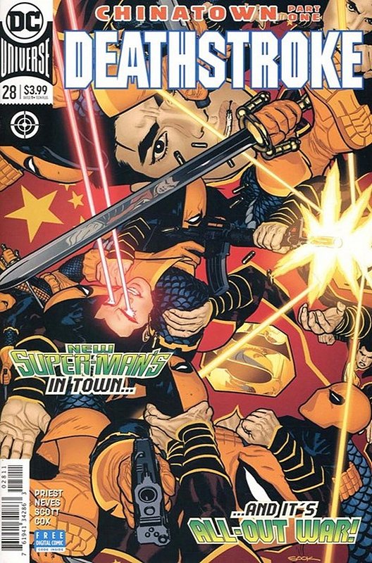 Cover of Deathstroke (Vol 4) #28. One of 250,000 Vintage American Comics on sale from Krypton!