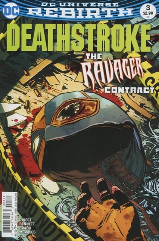 Cover of Deathstroke (Vol 4) #3. One of 250,000 Vintage American Comics on sale from Krypton!