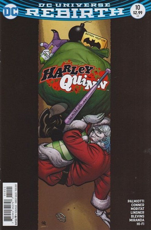 Cover of Harley Quinn (Vol 3) #10. One of 250,000 Vintage American Comics on sale from Krypton!
