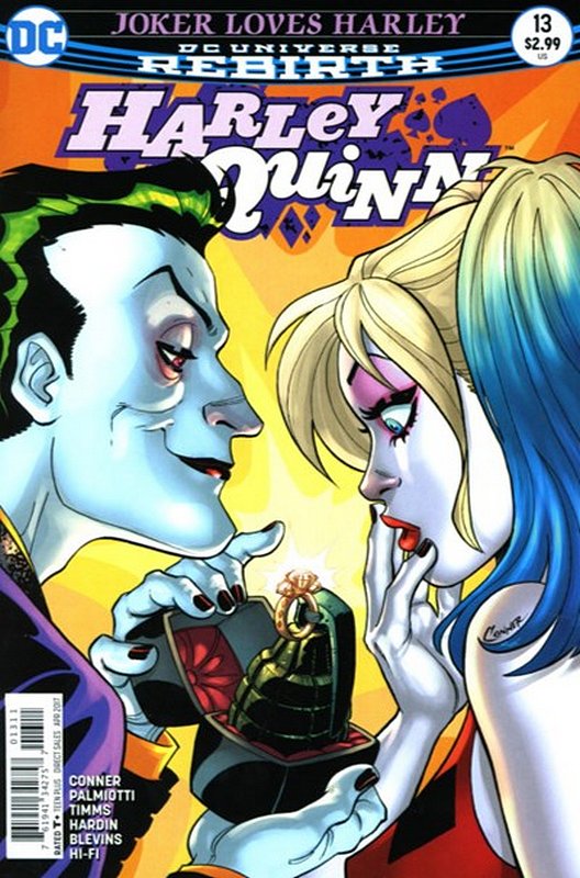 Cover of Harley Quinn (Vol 3) #13. One of 250,000 Vintage American Comics on sale from Krypton!