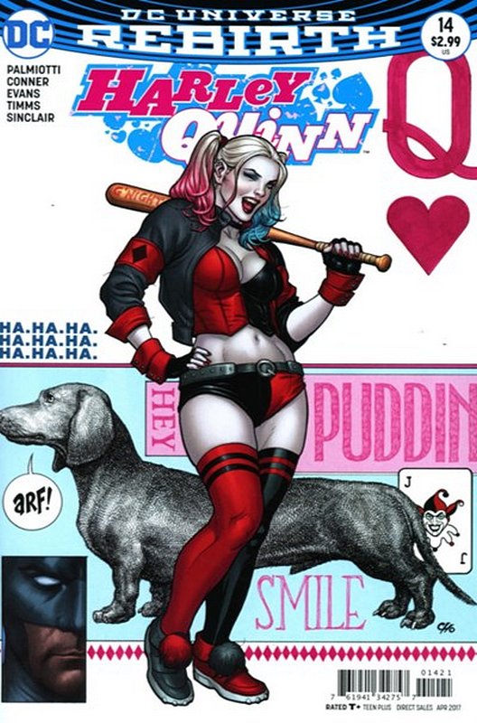 Cover of Harley Quinn (Vol 3) #14. One of 250,000 Vintage American Comics on sale from Krypton!