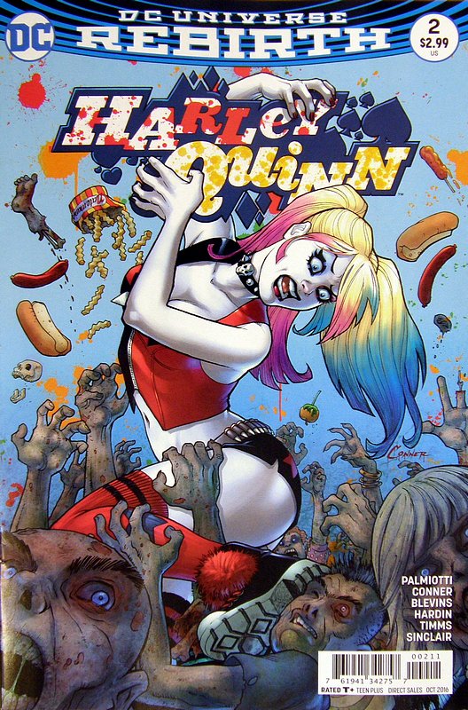Cover of Harley Quinn (Vol 3) #2. One of 250,000 Vintage American Comics on sale from Krypton!