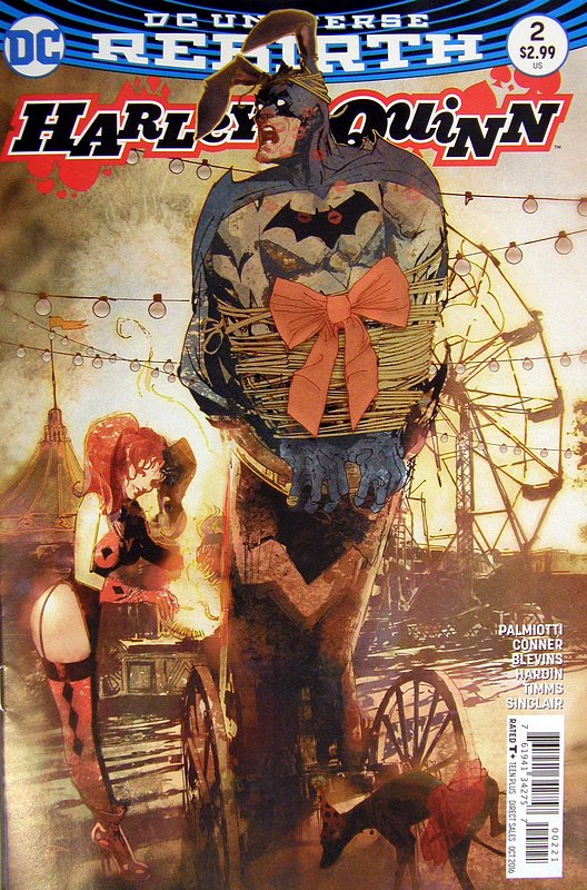 Cover of Harley Quinn (Vol 3) #2. One of 250,000 Vintage American Comics on sale from Krypton!