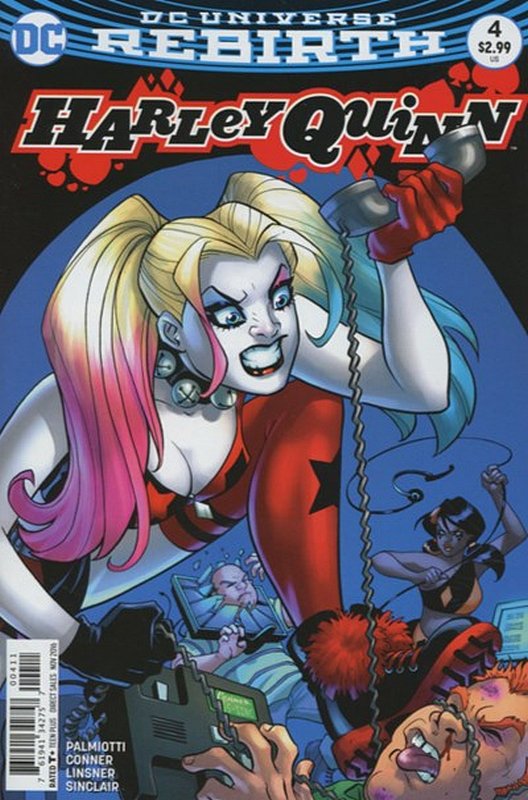 Cover of Harley Quinn (Vol 3) #4. One of 250,000 Vintage American Comics on sale from Krypton!