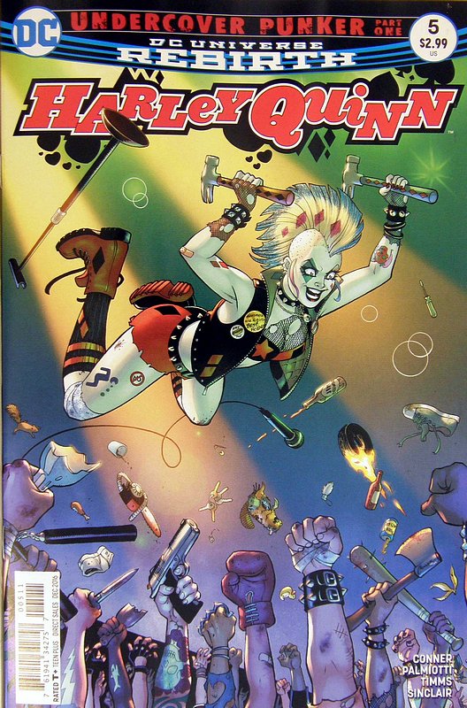 Cover of Harley Quinn (Vol 3) #5. One of 250,000 Vintage American Comics on sale from Krypton!