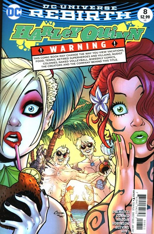 Cover of Harley Quinn (Vol 3) #8. One of 250,000 Vintage American Comics on sale from Krypton!