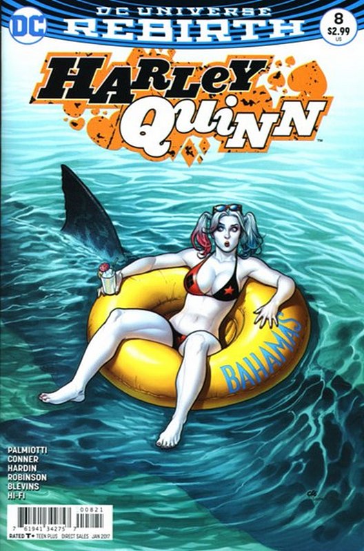 Cover of Harley Quinn (Vol 3) #8. One of 250,000 Vintage American Comics on sale from Krypton!