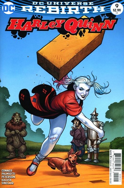 Cover of Harley Quinn (Vol 3) #9. One of 250,000 Vintage American Comics on sale from Krypton!