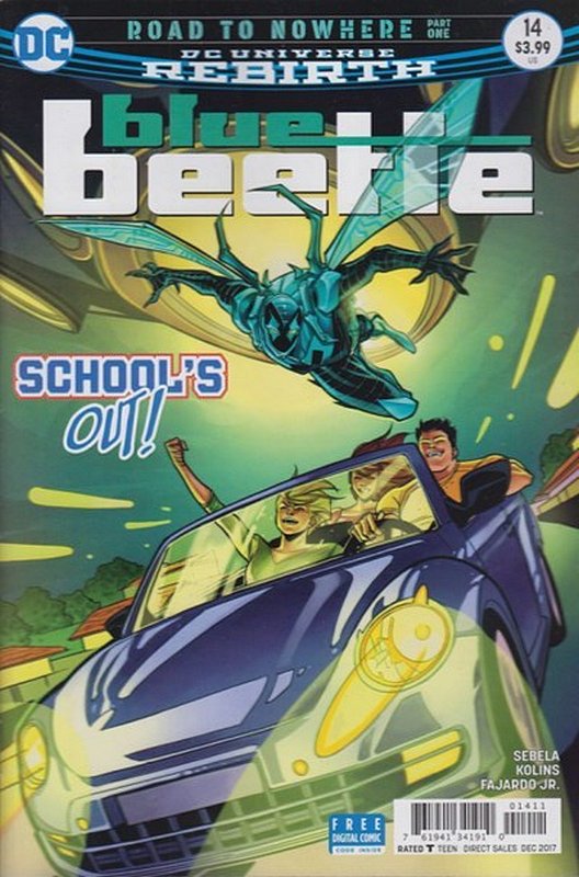 Cover of Blue Beetle (DC Vol 4) #14. One of 250,000 Vintage American Comics on sale from Krypton!