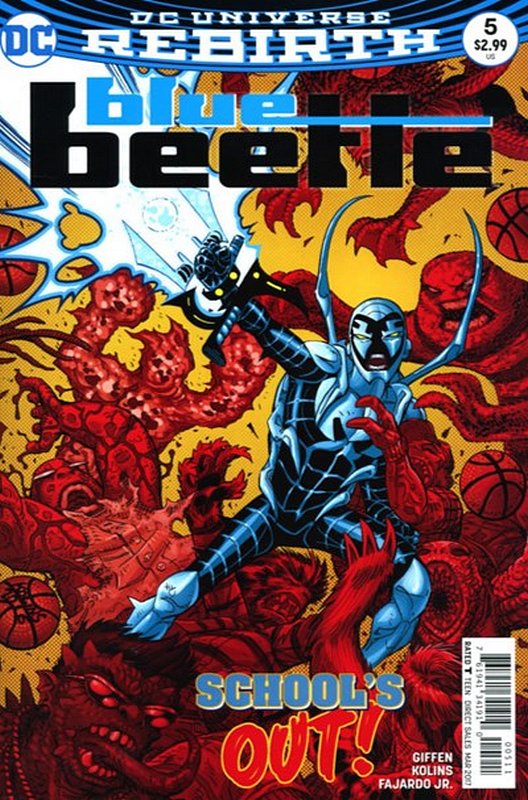Cover of Blue Beetle (DC Vol 4) #5. One of 250,000 Vintage American Comics on sale from Krypton!