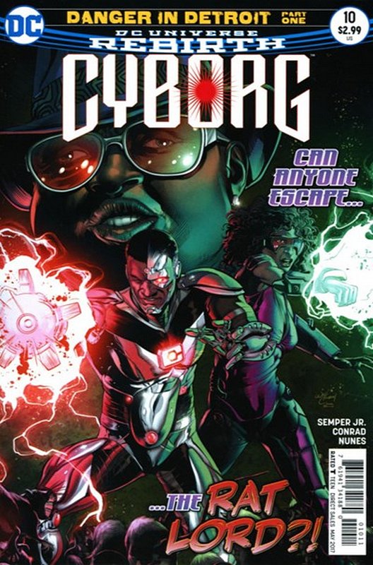 Cover of Cyborg (Vol 2) #10. One of 250,000 Vintage American Comics on sale from Krypton!