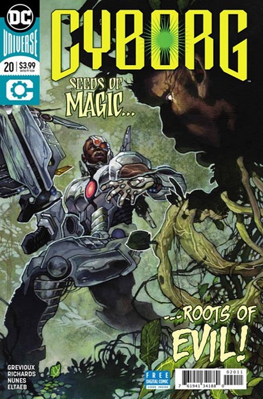 Cover of Cyborg (Vol 2) #20. One of 250,000 Vintage American Comics on sale from Krypton!
