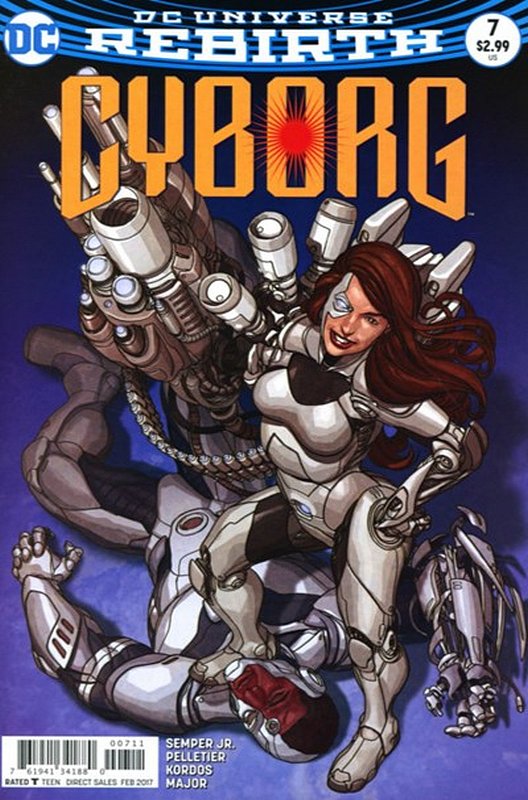 Cover of Cyborg (Vol 2) #7. One of 250,000 Vintage American Comics on sale from Krypton!
