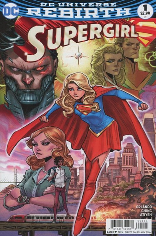 Cover of Supergirl (Vol 5) #1. One of 250,000 Vintage American Comics on sale from Krypton!