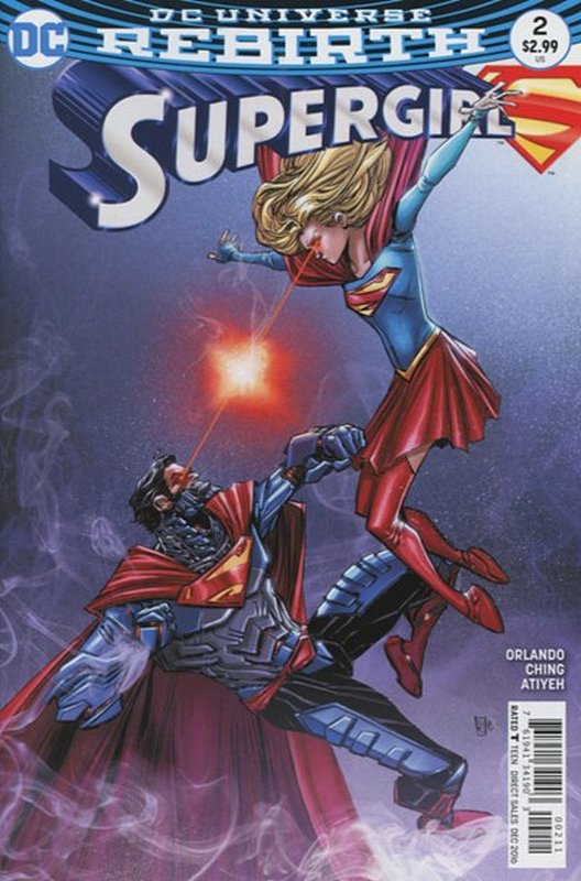 Cover of Supergirl (Vol 5) #2. One of 250,000 Vintage American Comics on sale from Krypton!