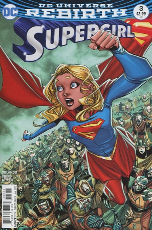 Cover of Supergirl (Vol 5) #3. One of 250,000 Vintage American Comics on sale from Krypton!