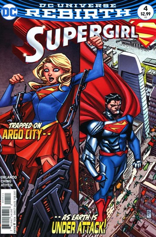 Cover of Supergirl (Vol 5) #4. One of 250,000 Vintage American Comics on sale from Krypton!