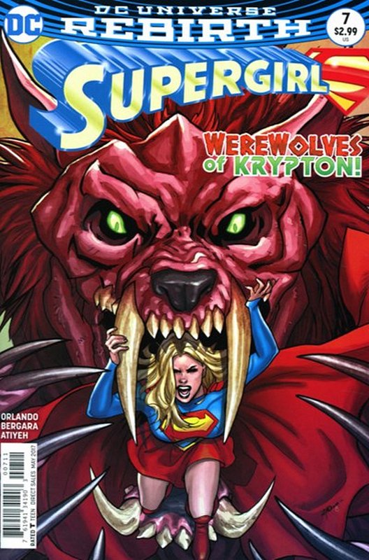Cover of Supergirl (Vol 5) #7. One of 250,000 Vintage American Comics on sale from Krypton!