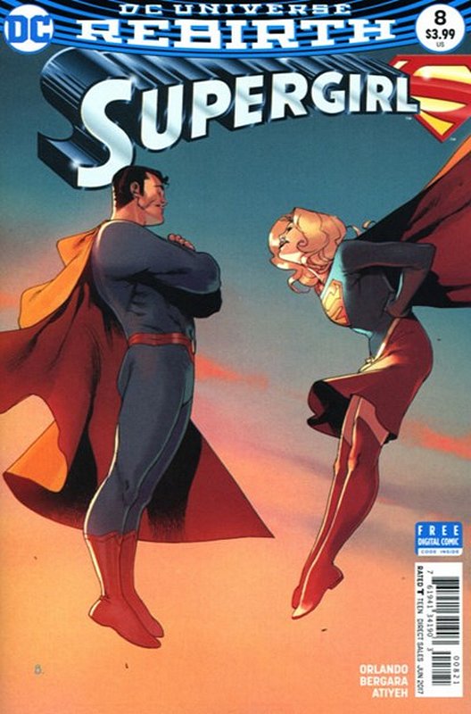 Cover of Supergirl (Vol 5) #8. One of 250,000 Vintage American Comics on sale from Krypton!