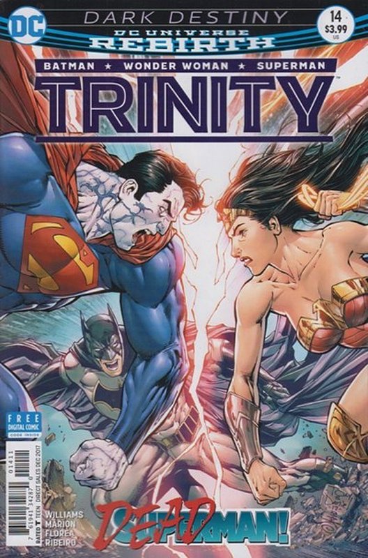 Cover of Trinity (Vol 1) #14. One of 250,000 Vintage American Comics on sale from Krypton!