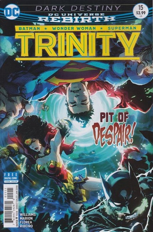 Cover of Trinity (Vol 1) #15. One of 250,000 Vintage American Comics on sale from Krypton!
