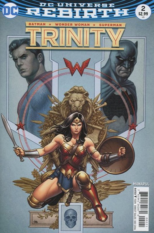 Cover of Trinity (Vol 1) #2. One of 250,000 Vintage American Comics on sale from Krypton!