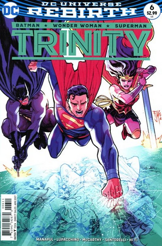 Cover of Trinity (Vol 1) #6. One of 250,000 Vintage American Comics on sale from Krypton!