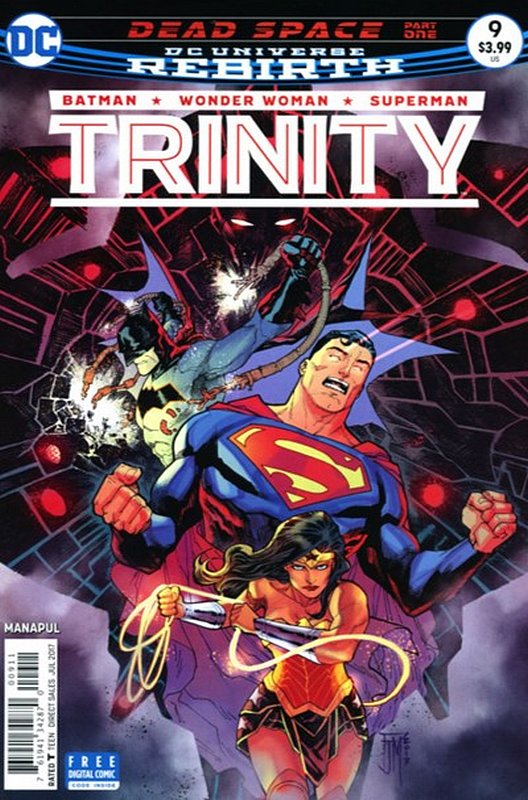 Cover of Trinity (Vol 1) #9. One of 250,000 Vintage American Comics on sale from Krypton!