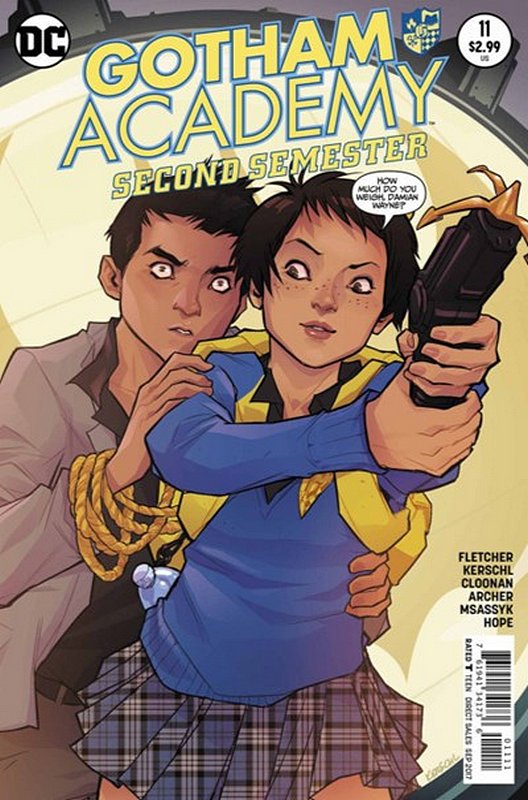 Cover of Gotham Academy: Second Semester #11. One of 250,000 Vintage American Comics on sale from Krypton!