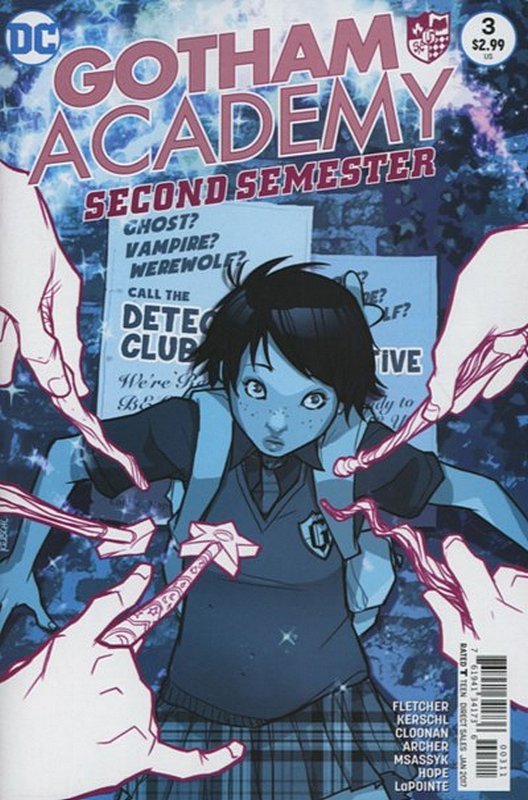 Cover of Gotham Academy: Second Semester #3. One of 250,000 Vintage American Comics on sale from Krypton!