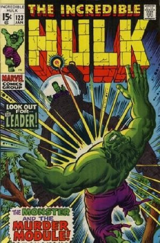 Cover of Incredible Hulk (Vol 2) #123. One of 250,000 Vintage American Comics on sale from Krypton!