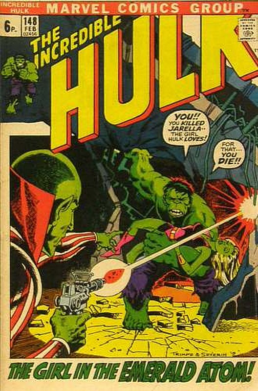 Cover of Incredible Hulk (Vol 2) #148. One of 250,000 Vintage American Comics on sale from Krypton!