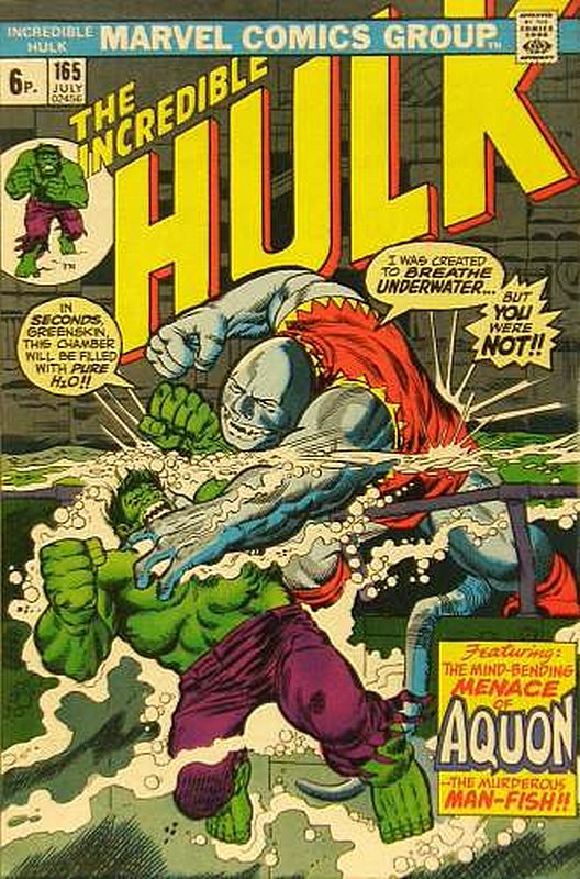 Cover of Incredible Hulk (Vol 2) #165. One of 250,000 Vintage American Comics on sale from Krypton!