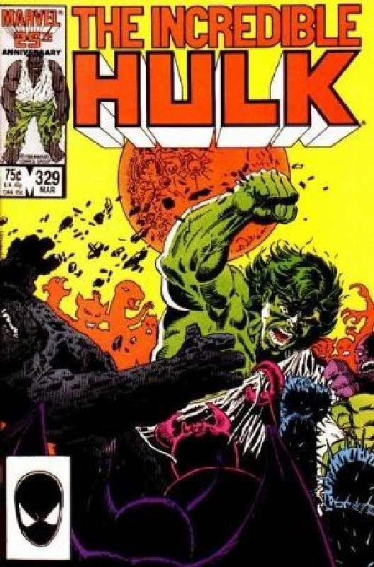Cover of Incredible Hulk (Vol 2) #329. One of 250,000 Vintage American Comics on sale from Krypton!
