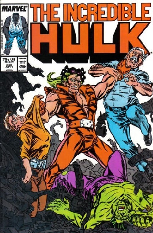 Cover of Incredible Hulk (Vol 2) #330. One of 250,000 Vintage American Comics on sale from Krypton!