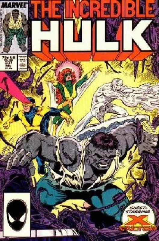 Cover of Incredible Hulk (Vol 2) #337. One of 250,000 Vintage American Comics on sale from Krypton!