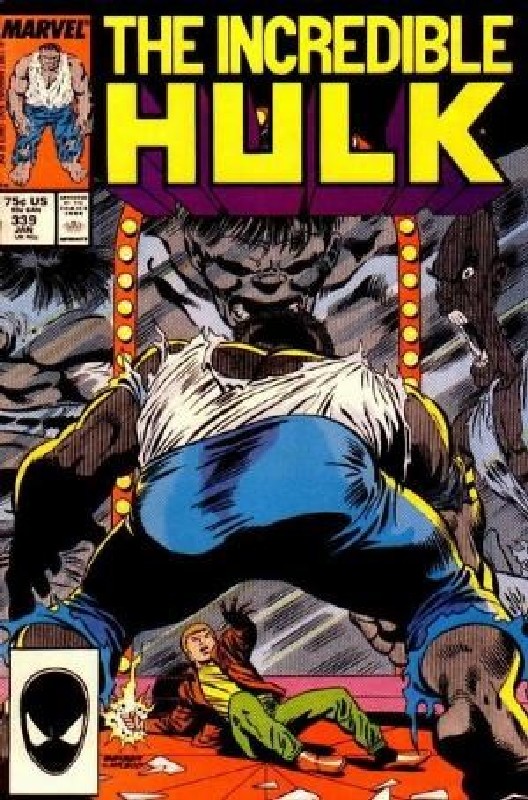 Cover of Incredible Hulk (Vol 2) #339. One of 250,000 Vintage American Comics on sale from Krypton!