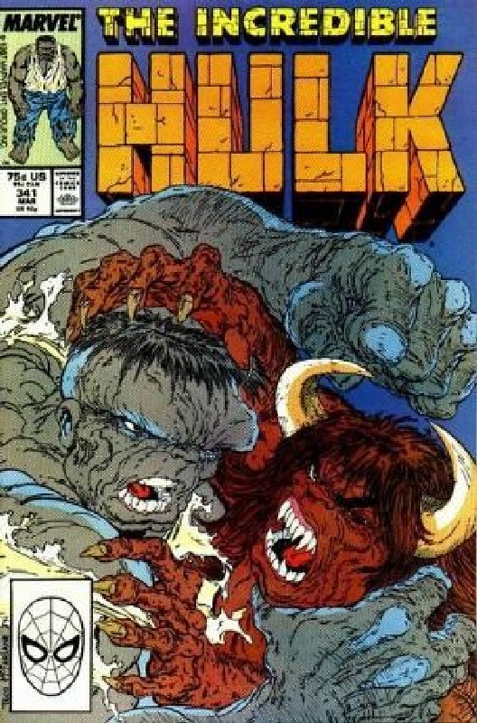 Cover of Incredible Hulk (Vol 2) #341. One of 250,000 Vintage American Comics on sale from Krypton!