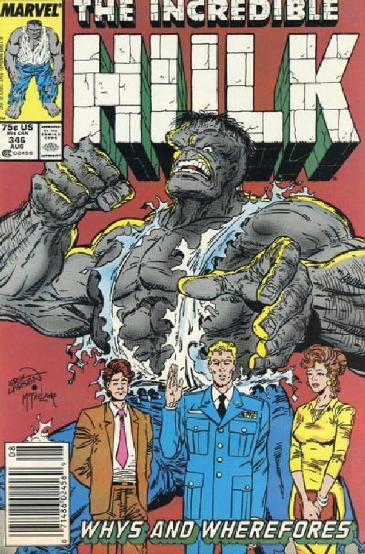 Cover of Incredible Hulk (Vol 2) #346. One of 250,000 Vintage American Comics on sale from Krypton!