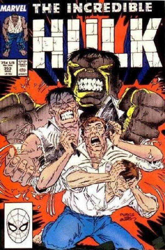 Cover of Incredible Hulk (Vol 2) #353. One of 250,000 Vintage American Comics on sale from Krypton!